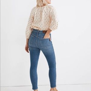 Madewell high-rise skinny crop - Sheffield wash - size 31